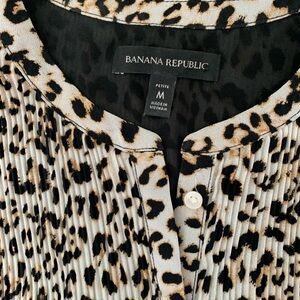 Banana Republic Women's Brown and Tan Dress